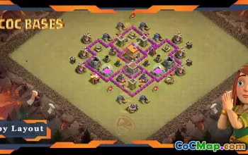 Best TH6 Base Layouts with Link #57390