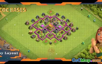 Best TH6 Base Layouts with Links #57389