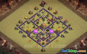 Pangkalan Perang TH7 Anti 2 Bintang Terbaik | Tautan & Pertahanan 2024 #18604