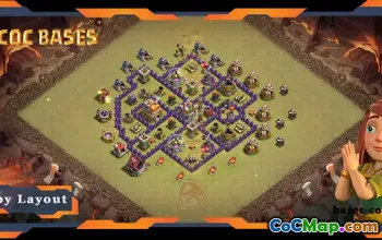Best TH7 Base Layouts with Links #57402