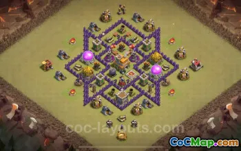 Pangkalan Perang TH7 Terbaik 2024 | Anti 3 Bintang & Segalanya #18738