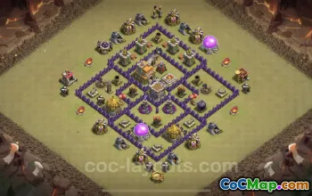 Best TH7 War Base - Anti Everything Link for Clash of Clans #24165