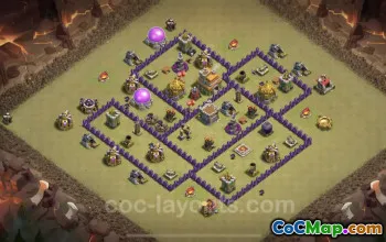 Best TH7 War Base: Max Levels & Anti-Everything Link #24050