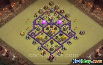 Pangkalan Perang TH7 Terbaik 2024: Anti-Semuanya & Tautan Hibrid #18640