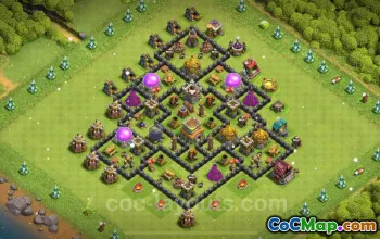 Best TH8 Base 2025: Top Hybrid Anti-Everything Link #24601