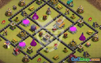 Best TH8 Clash of Clans Base Layouts with Links #52805