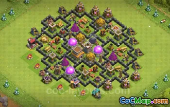 Best TH8 Farming Base Link - Clash of Clans 2024 #18905