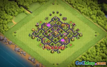 Best TH8 Trophy Base - Clash of Clans Wins | Copy Link Here #22042