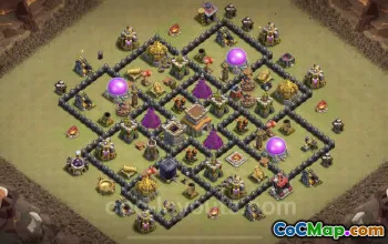 Best TH8 War Base 2023 - Anti 3 Stars & Max Levels #19082