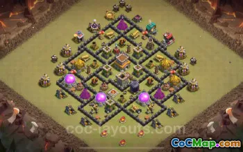 Best TH8 War Base 2024: Anti Air & Hybrid Designs #18995