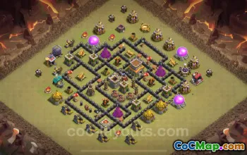 Best TH8 War Base 2024: Max Levels & Anti 3 Stars Link #19030