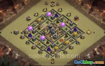 Best TH9 Anti 2 Stars War Base 2023 - Link & Defense Tips #19385