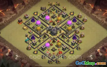 Beste TH9 Anti 3 Stars War Base 2024 - Kopier lenke på innsiden #17672