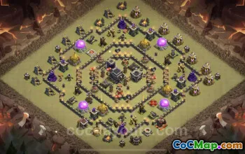 Best TH9 Anti 3 Stars War Base Link - Hybrid 2023 #19413
