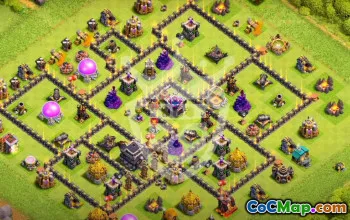 Best TH9 Clash of Clans Base Layouts with Copy Links #54298
