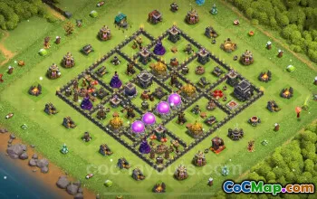 Best TH9 Farming Base Link - Clash of Clans 2024 #19313