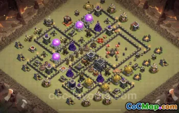 Best TH9 War Base 2023: Max Level & Anti Air Link #19515