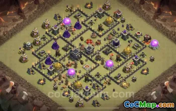 Best TH9 War Base Links - Anti Everything for CWL | Clash of Clans #24837