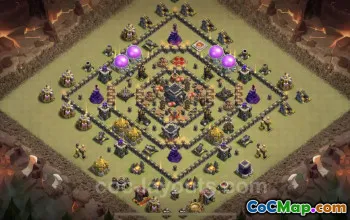Best TH9 War Base: Max Level, Anti-Air & Everything #24825
