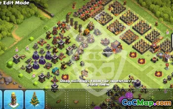 Best Town Hall 10 Base Layout for Clash of Clans #54327