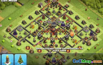 Best Town Hall 10 Base Layouts for Clash of Clans #53519