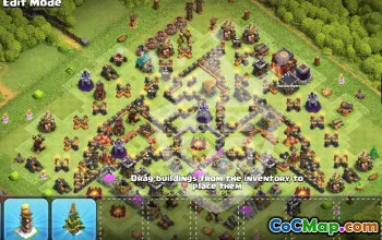 Best Town Hall 10 Base Layouts & Map Links #55058