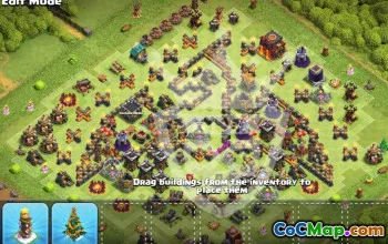 Best Town Hall 10 Base Layouts with Copy Link #55016