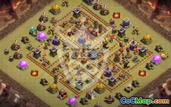Best Town Hall 10 Base Layouts with Copy Links #53794