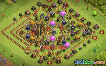Best Town Hall 10 Farming Base - Clash of Clans Copy Link #23044