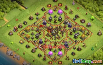 Best Town Hall 10 Farming Base | Clash of Clans Copy Link #24151