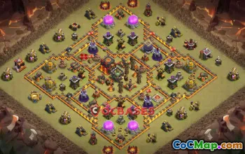 Best Town Hall 10 War Base | Clash of Clans Copy Link #22251