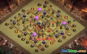 Best Town Hall 10 War Base - Clash of Clans Copy Link #22403
