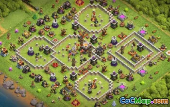 Best Town Hall 11 CoC Base Layouts & Maps - Copy & Link #16525