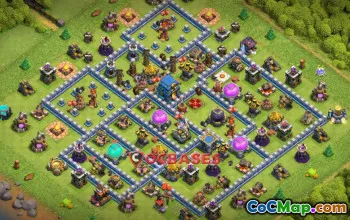Best Town Hall 12 Farming Base: Anti-3 Star & Electro Dragon #21069