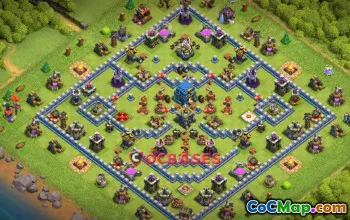 Best Town Hall 12 Farming Base | Clash of Clans Copy Link #22499