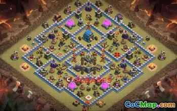 Best Town Hall 12 War Base - Clash of Clans Copy Link #23403