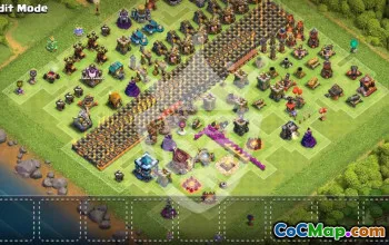 Kopiuj bazy Clash of Clans  Town Hall 13 #54726