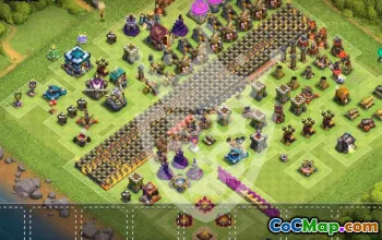 Best Town Hall 13 Base Layouts for Clash of Clans #54888