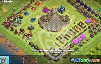 Best Town Hall 13 Base Layouts for Clash of Clans #54977