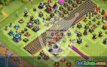 Best Town Hall 13 Base Layouts with Copy Links #54886