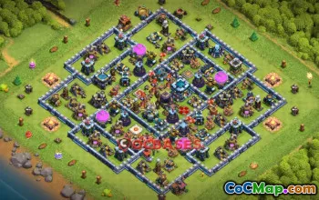 Best Town Hall 13 Farming Base - Clash of Clans Copy Link #18741