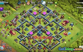Best Town Hall 13 Farming Base for Dark Elixir - Copy Link #19789