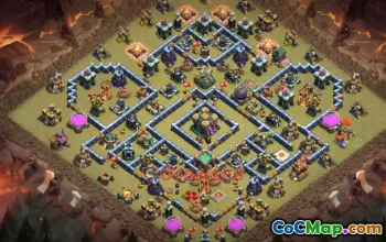 Best Town Hall 14 Base for Clash of Clans: Anti-Air & CWL Tips #21730