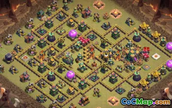 Best Town Hall 14 Base Layouts & Maps for CoC #16091