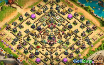 Best Town Hall 14 CoC Base Layouts & Maps for Trophy Wins #16986
