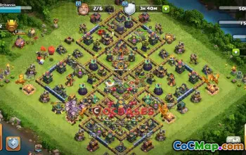 Best Town Hall 14 Farming Base: Anti 2/3 Stars & Symmetric #24102