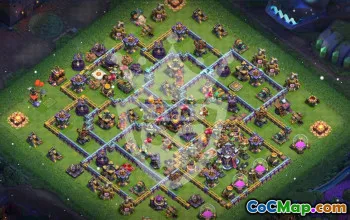 Best Town Hall 15 Base Layouts & Map Copy #53142