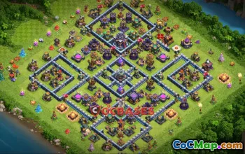 Best Town Hall 15 Farming Base | Clash of Clans Copy Link #19510