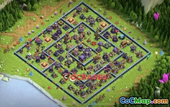 Best Town Hall 15 Farming Base | Clash of Clans Copy Link #20525