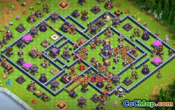 Best Town Hall 15 Hybrid Base: Anti 2 Stars & Trophy Guide #21085